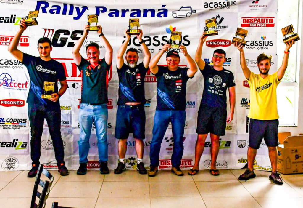 Pódio Rally Paranaense 4x4 Categoria Master Guamiranga