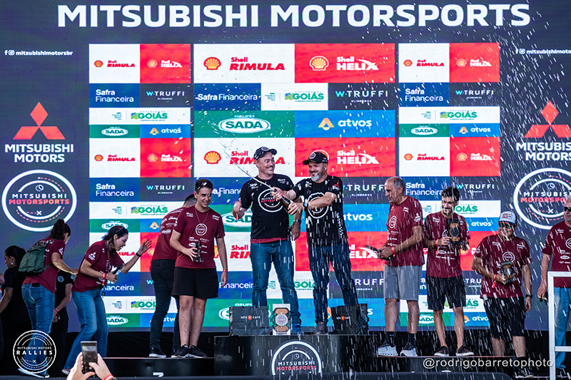 Rally Regularidade Mitsubishi Motorsports Goiânia Pódio