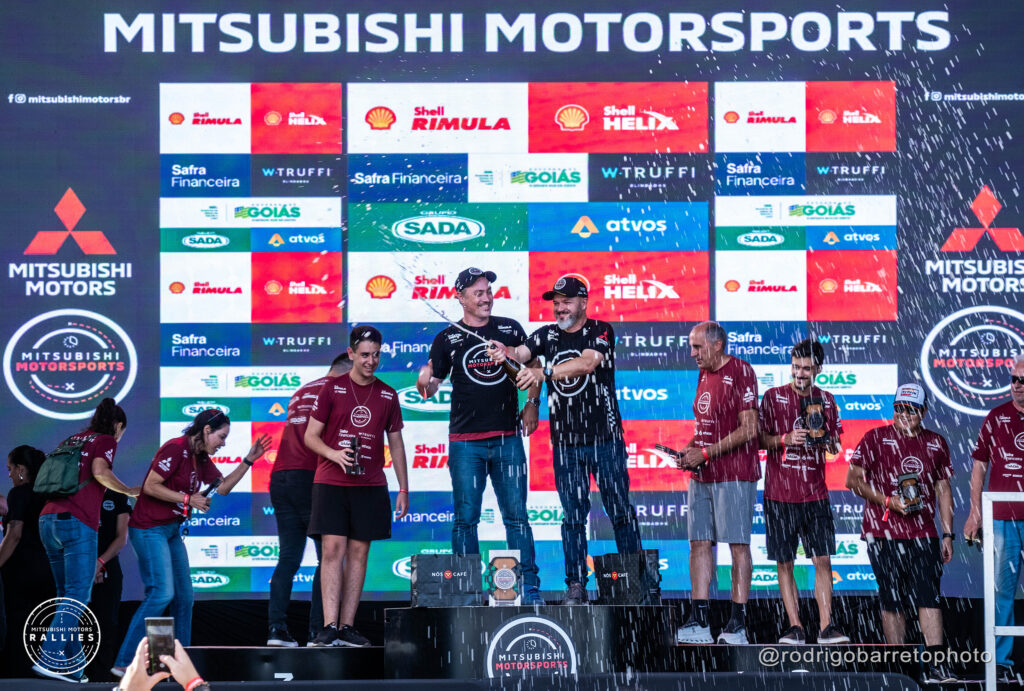 Rally Regularidade Mitsubishi Motorsports Goiânia Pódio