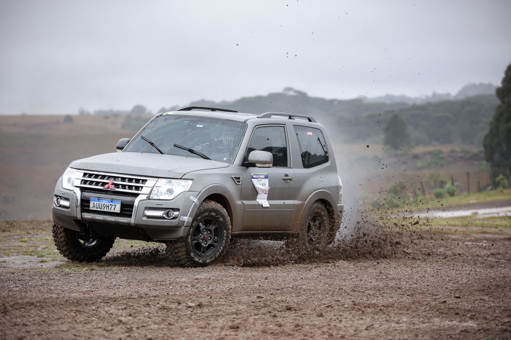 Pajero Full da GS Racing no Campeonato Gaúcho de Rally Regularidade em Bom Jesus (RS)